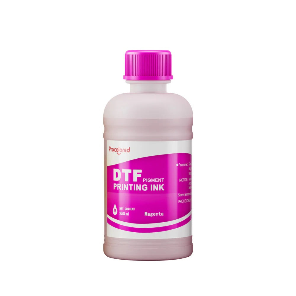 Procolored 6*250ML DTF Ink (CMYKW+Protection liquid)