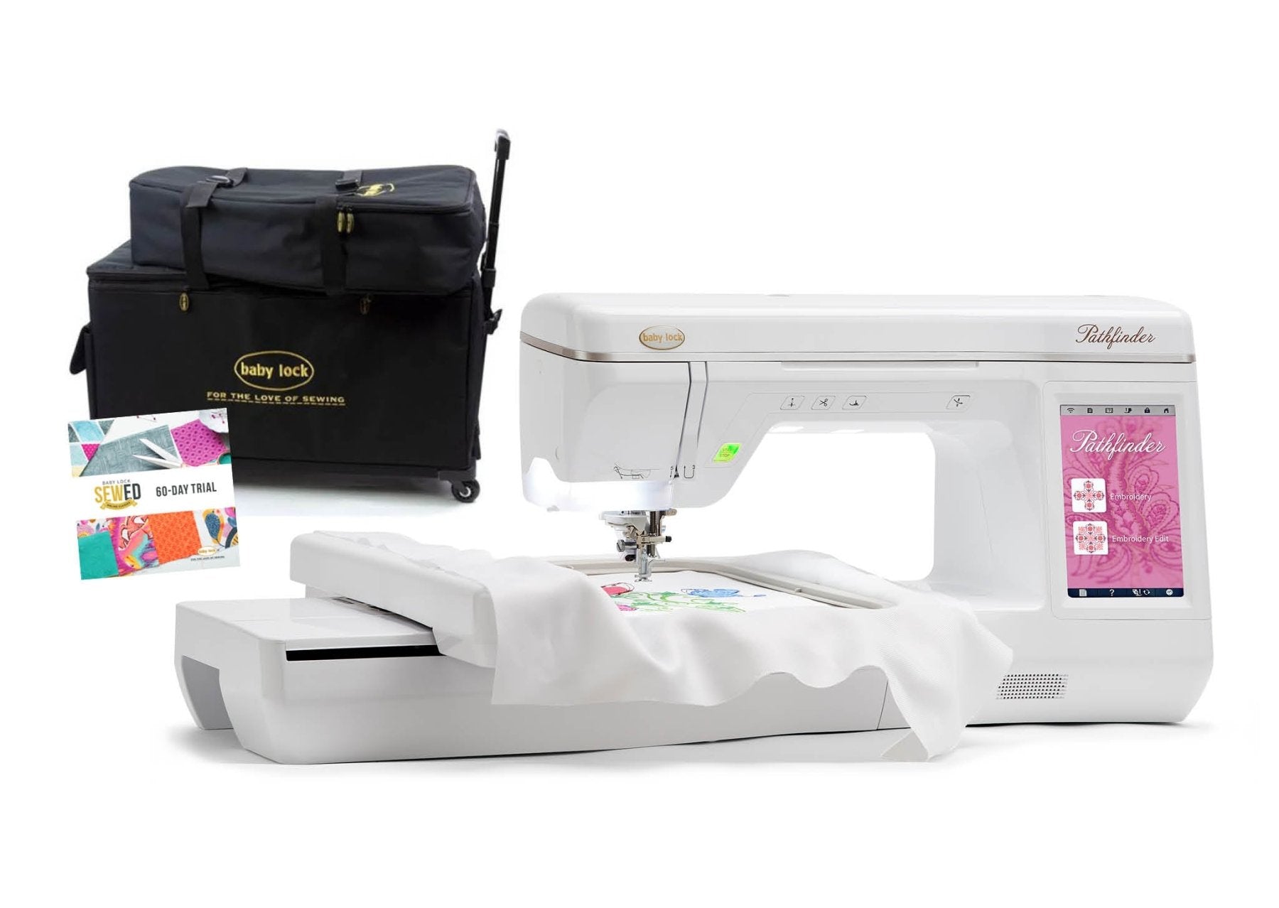 Baby Lock Pathfinder Dedicated Embroidery Machine - with FREE Online Classes