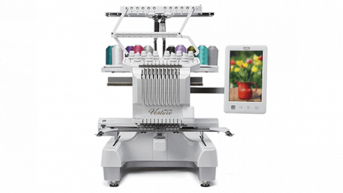 Baby Lock Venture 10 Needle Embroidery Machine - with FREE Online Classes (BA-LOK60D)