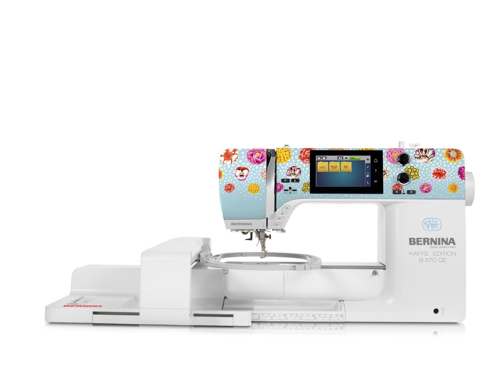 Bernina 570QE Kaffe Special Edition Sewing & Embroidery Machine - with FREE Gift (SEK999T)