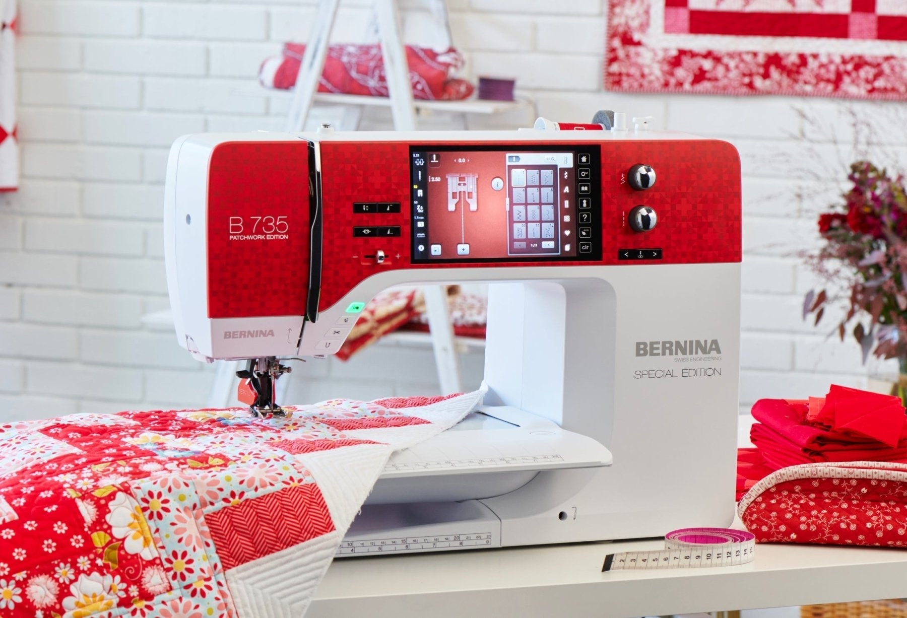 BERNINA 735 Patchwork Edition Sewing, Quilting & Embroidery Machine