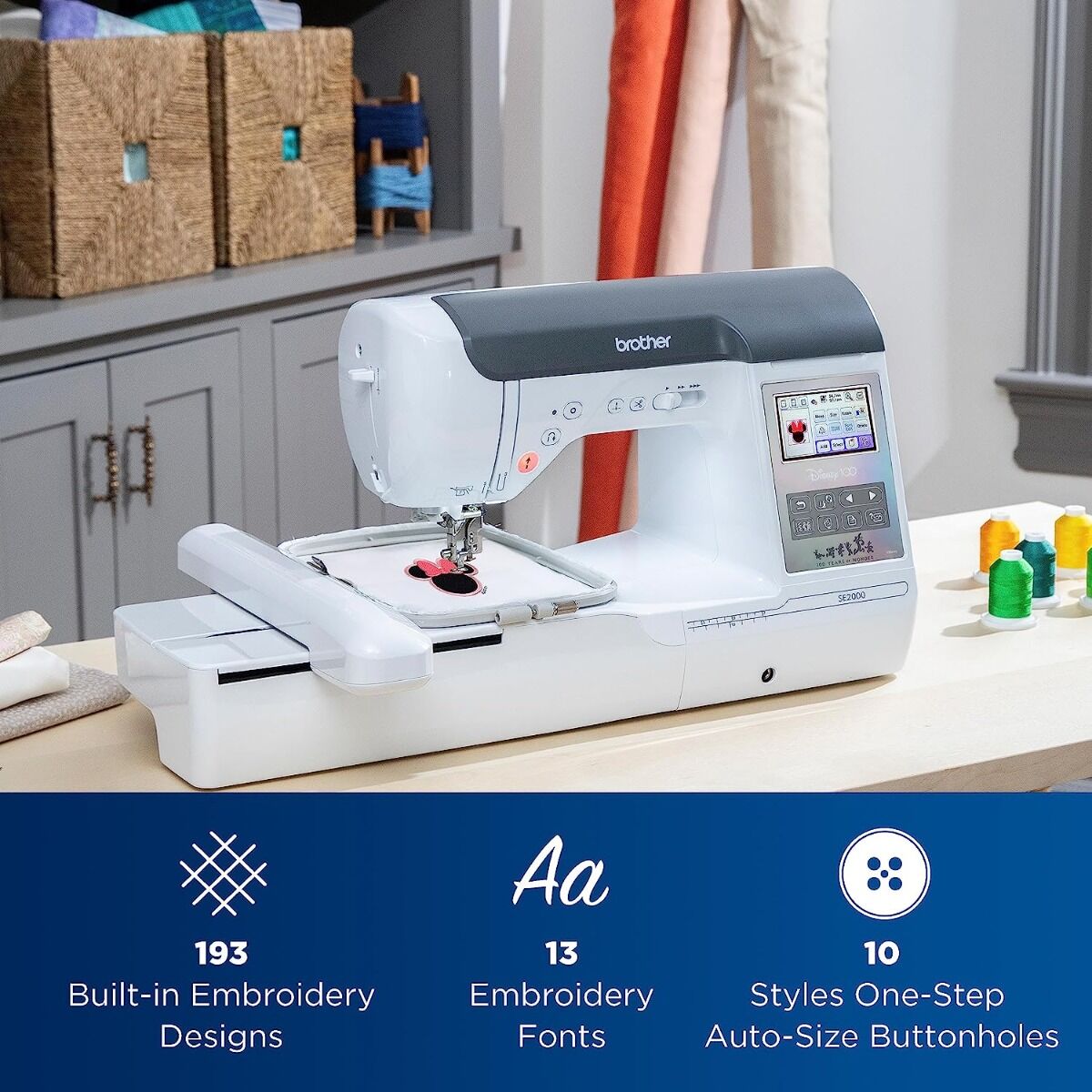 Brother SE2100DI Disney 100th Anniversary Sewing & Embroidery Machine