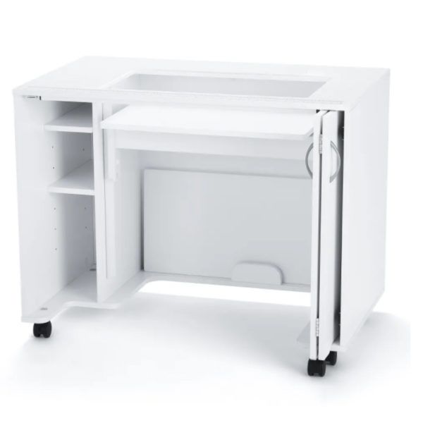 Kangaroo MOD Hydraulic Lift XL and Embroidery Storage Cabinet Studio Set