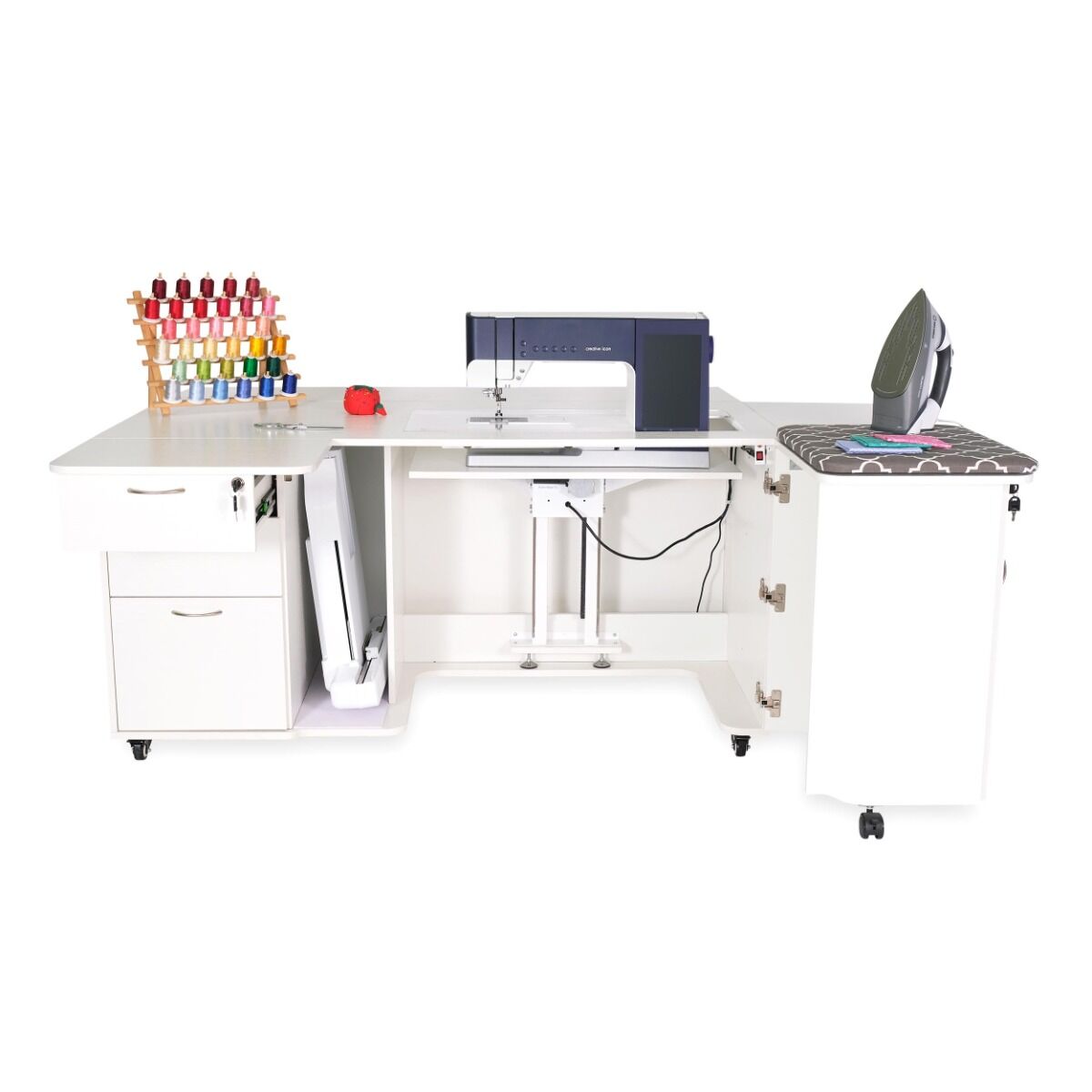 Kangaroo Sydney Sewing Cabinet with Electric Lift