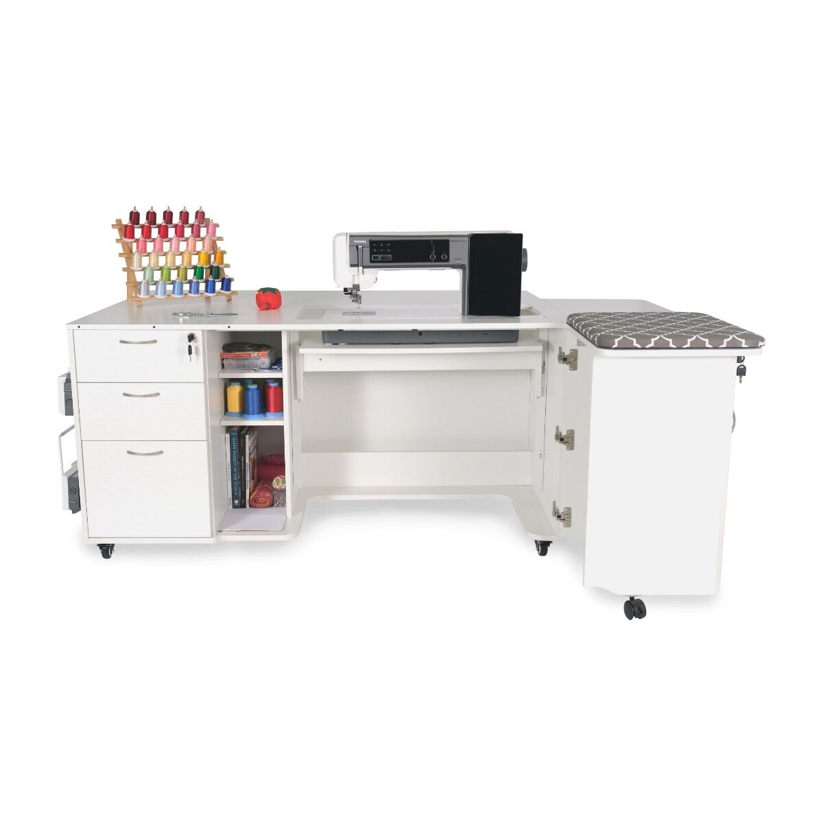 Kangaroo Sydney Sewing Cabinet with Hydraulic XL Lift