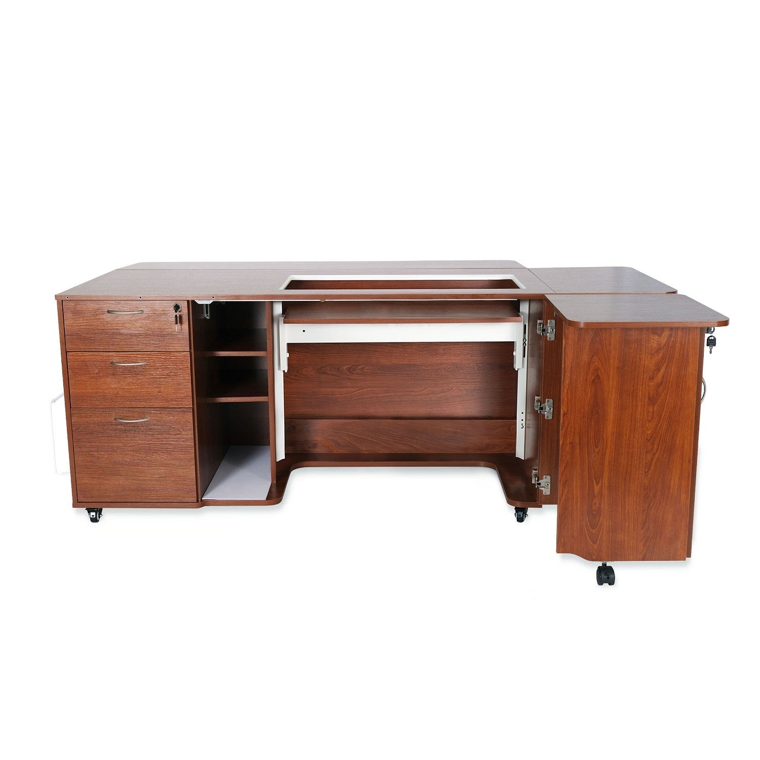 Kangaroo Sydney Sewing Cabinet with Hydraulic XL Lift